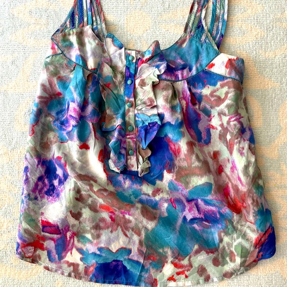 Anthropologie Tops - Anthropologie watercolor top